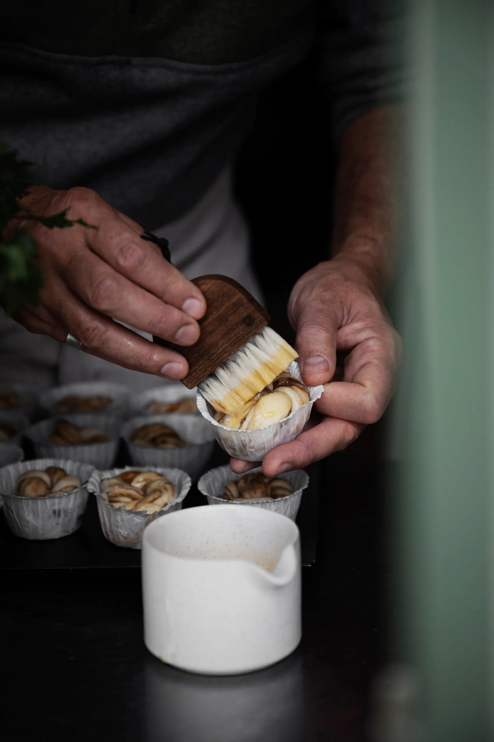 Ernst ξύλινο πινέλο ζαχαροπλαστικής, Καφέ ERNST