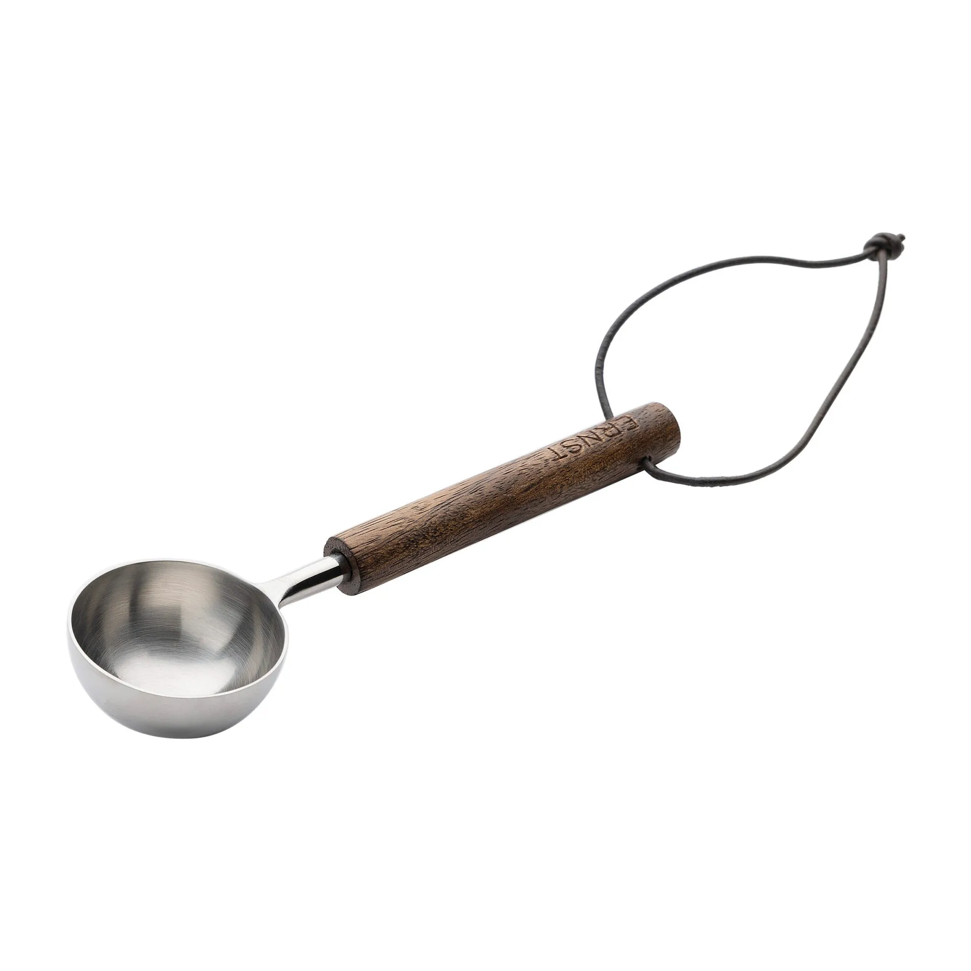 Ernst δοσομετρητής καφέ με ξύλινη λαβή, Σκούρο καφέ ERNST