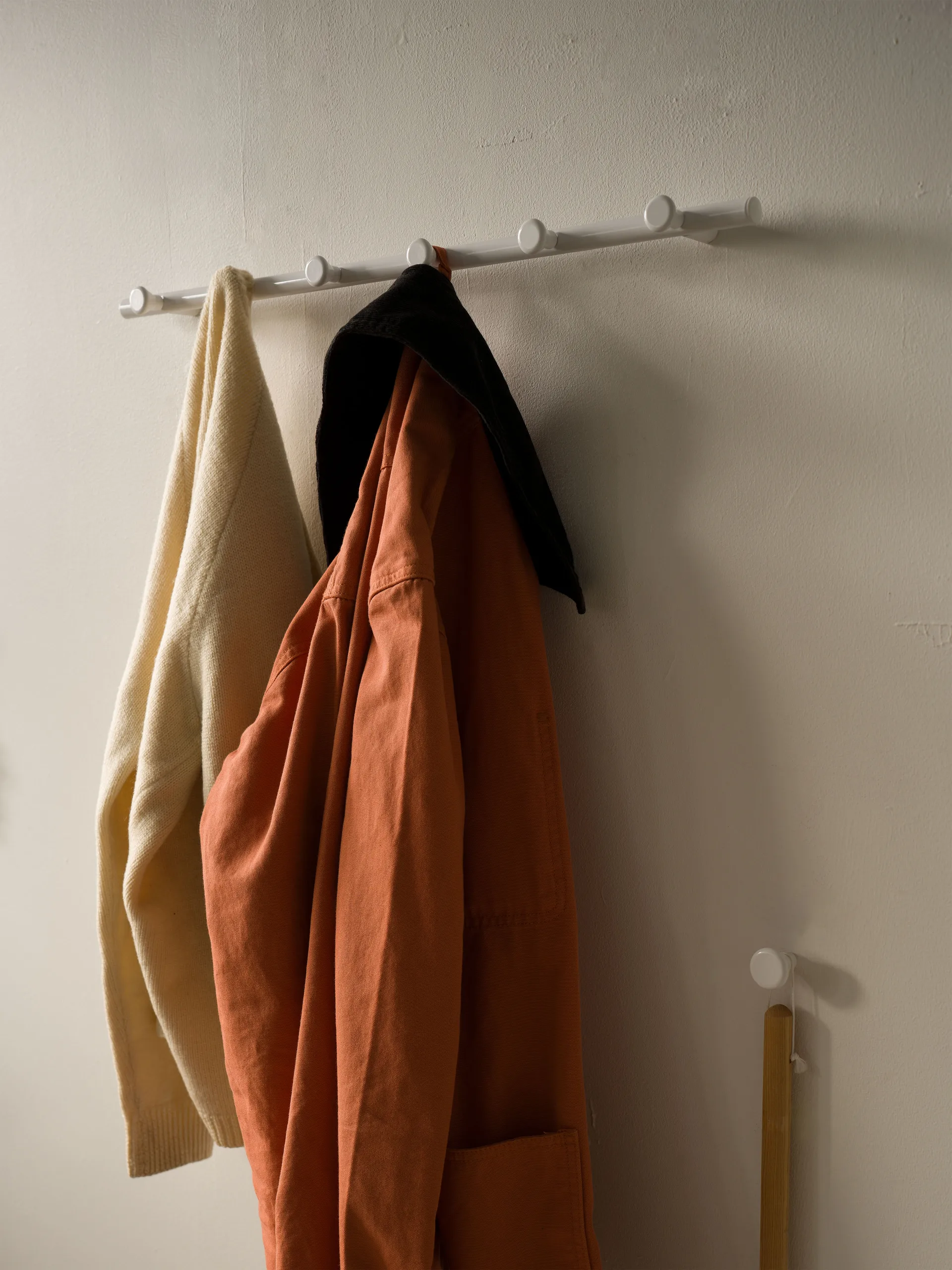 Classic λωρίδα με γάντζους 60 εκ., Άσπρο Essem Design