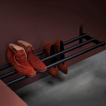 Nostalgi ράφι καπέλων/παπουτσιών - μαύρο, μαύρο - Essem Design