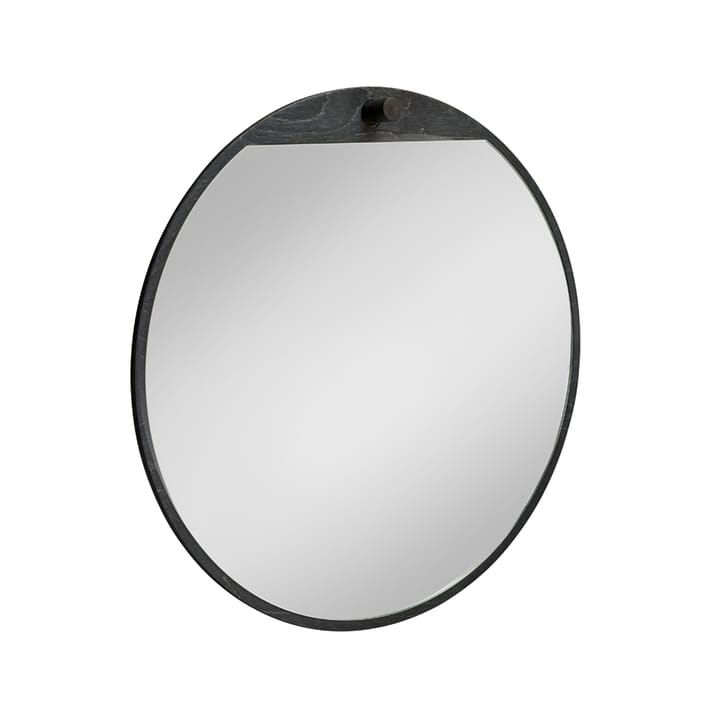 Στρογγυλός καθρέφτης, Tillbakablick - Μαύρο - Essem Design