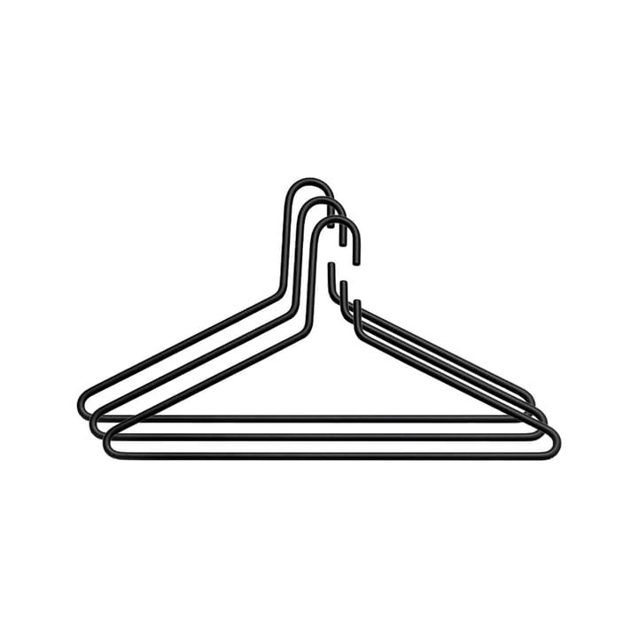 Triangel κρεμάστρα Συσκευασία 3 τεμαχίων - μαύρο - Essem Design