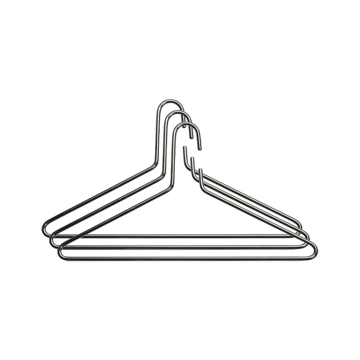 Triangel κρεμάστρα Συσκευασία 3 τεμαχίων - χρώμιο - Essem Design