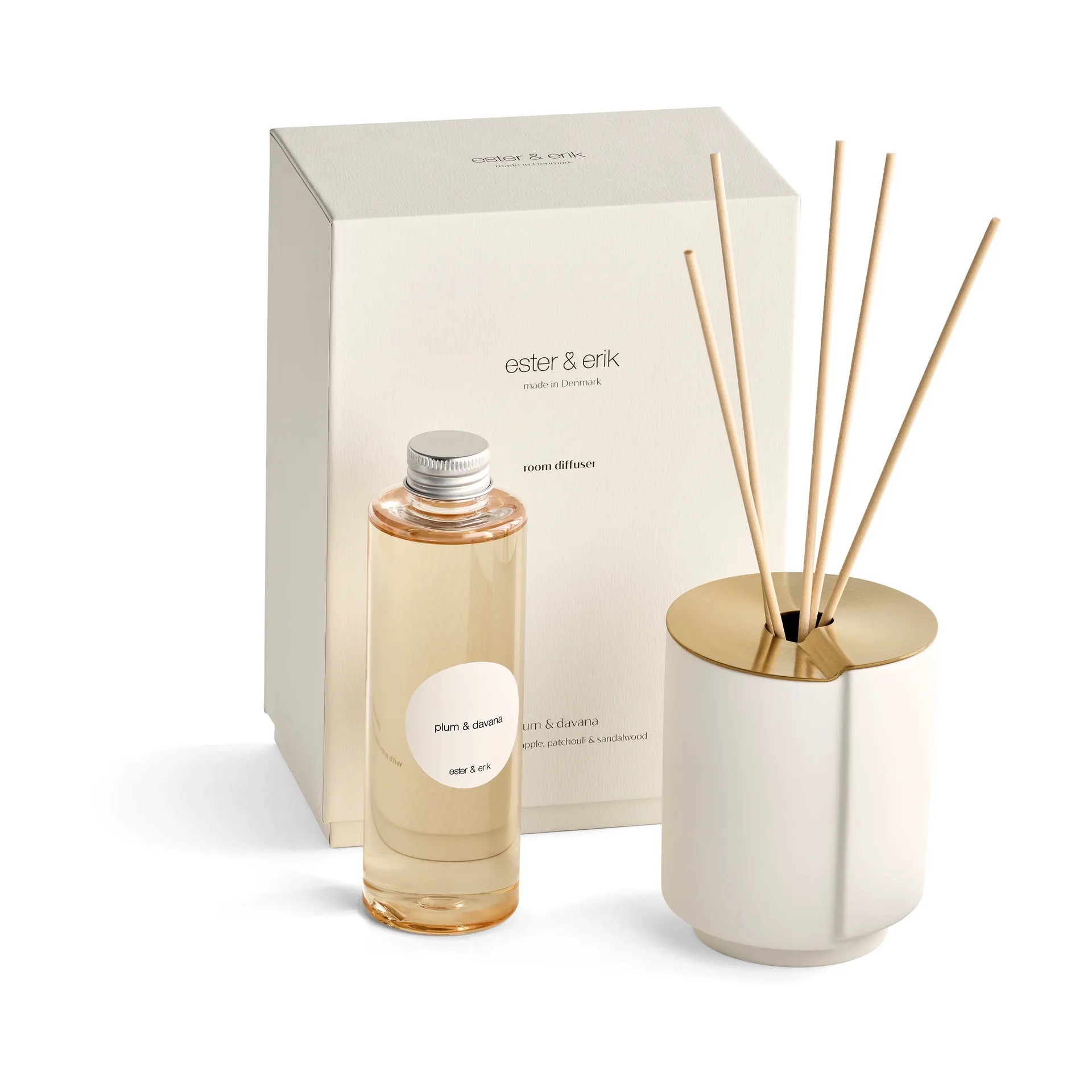 ester & eric αρωματικά στικ, Plum & davana ester & erik