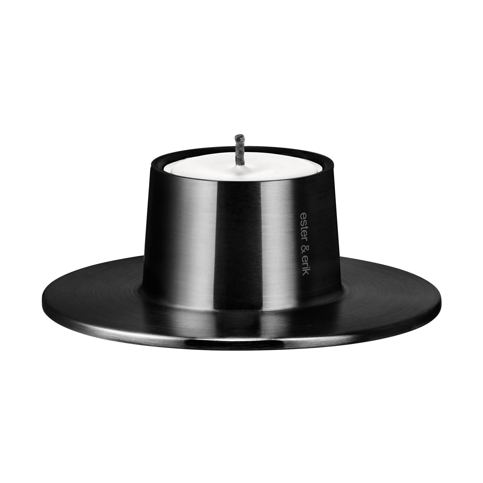 Κηροπήγιο εξωτερικού χώρου ester & erik μικρό Ø16 cm, Black ester & erik