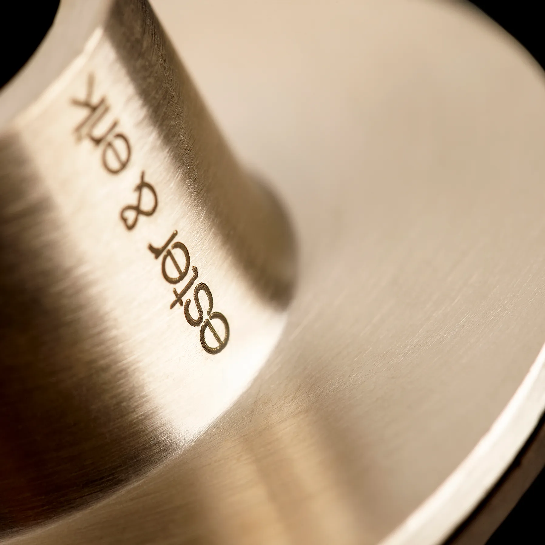 ester & erik κηροπήγια ματ Συσκευασία 2 τεμαχίων , Χρυσαφί ester & erik