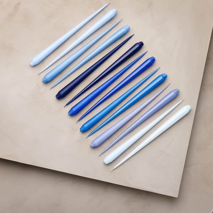 ester & erik κερί 32 cm Συσκευασία 4 τεμαχίων marinblue, Λακαρισμένο ester & erik