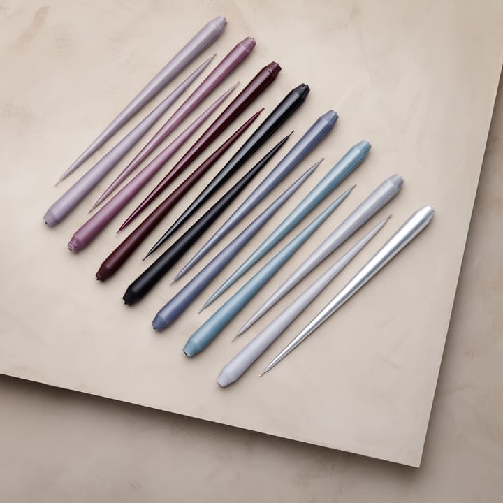 ester & erik κερί 32 cm Συσκευασία 4 τεμαχίων plum μοβ, Λακαρισμένο ester & erik