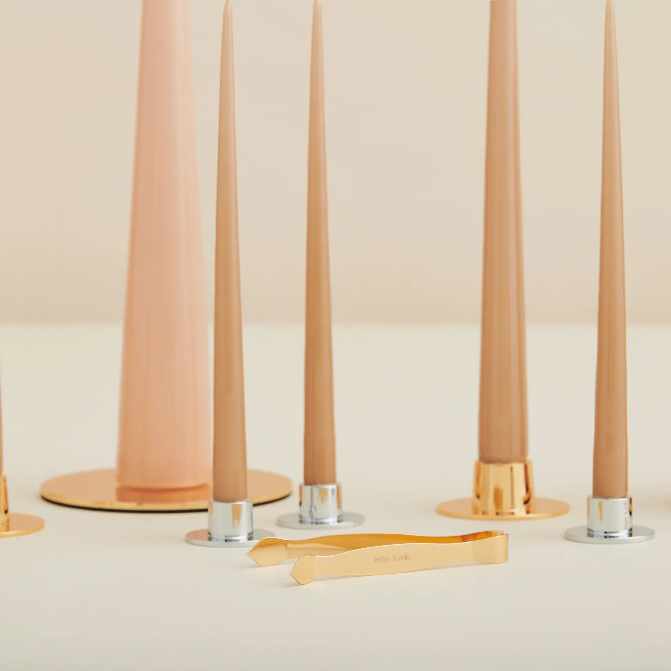 ester & erik πολυέλαιος 34 cm Συσκευασία 2 τεμαχίων ματ, καμηλό 11 ester & erik
