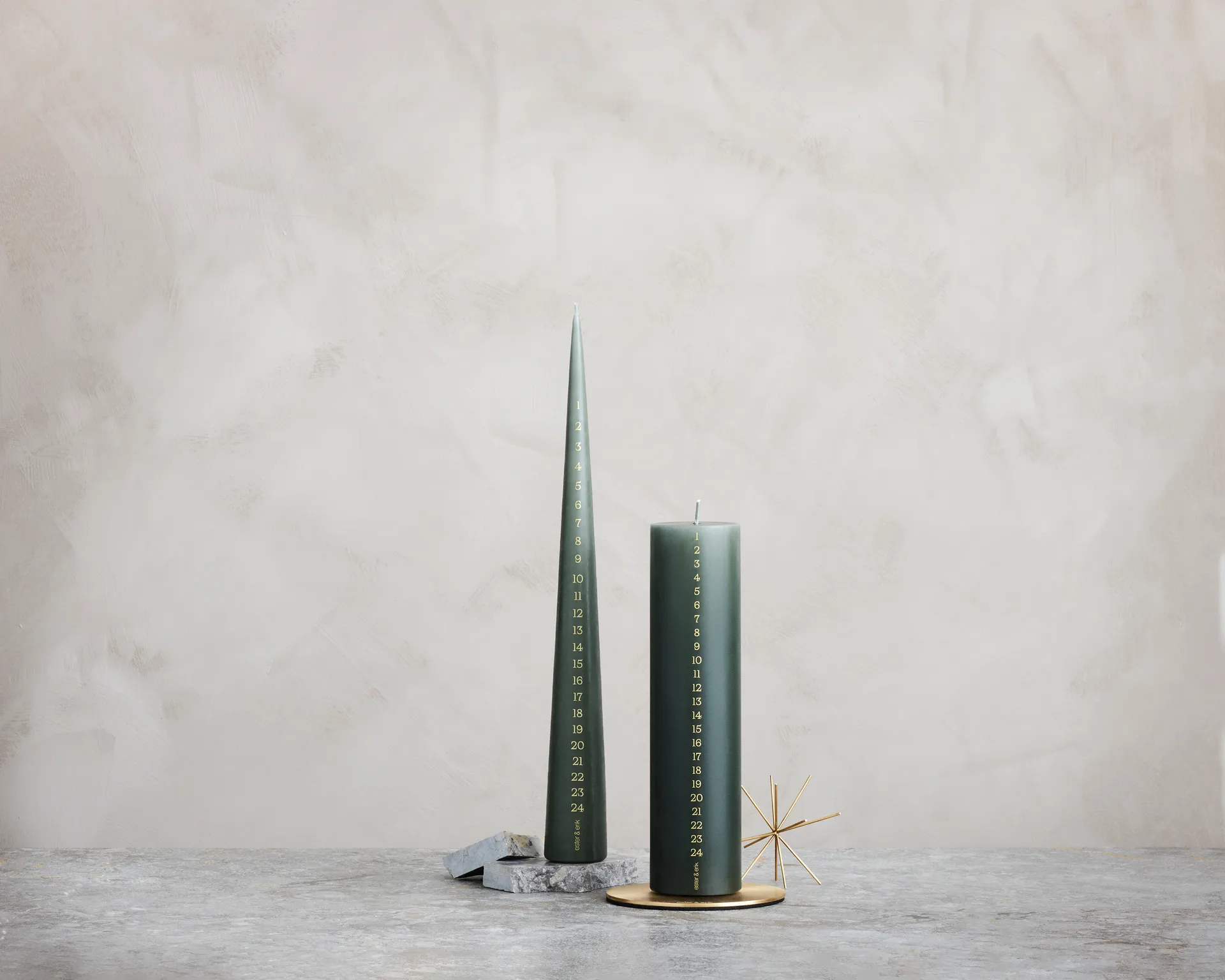 Κερί Πάσχας ester & erik 37 εκ., 60 ευγενές πεύκο ester & erik