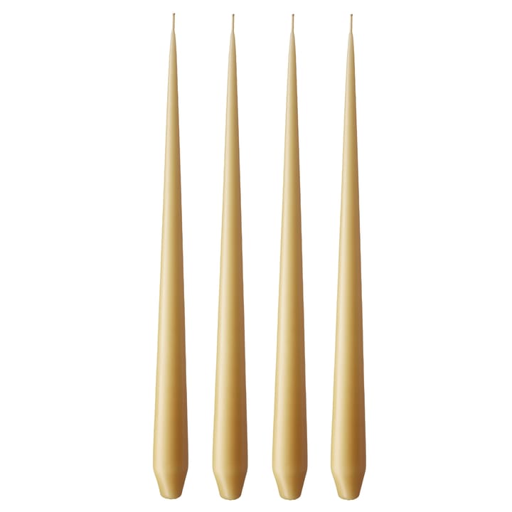 ester & erik κερί Συσκευασία 4 τεμαχίων ματ - beige 14/2, 32 cm - Ester & erik