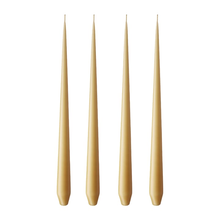 ester & erik κερί Συσκευασία 4 τεμαχίων ματ - beige 14/2, 42 cm - Ester & erik