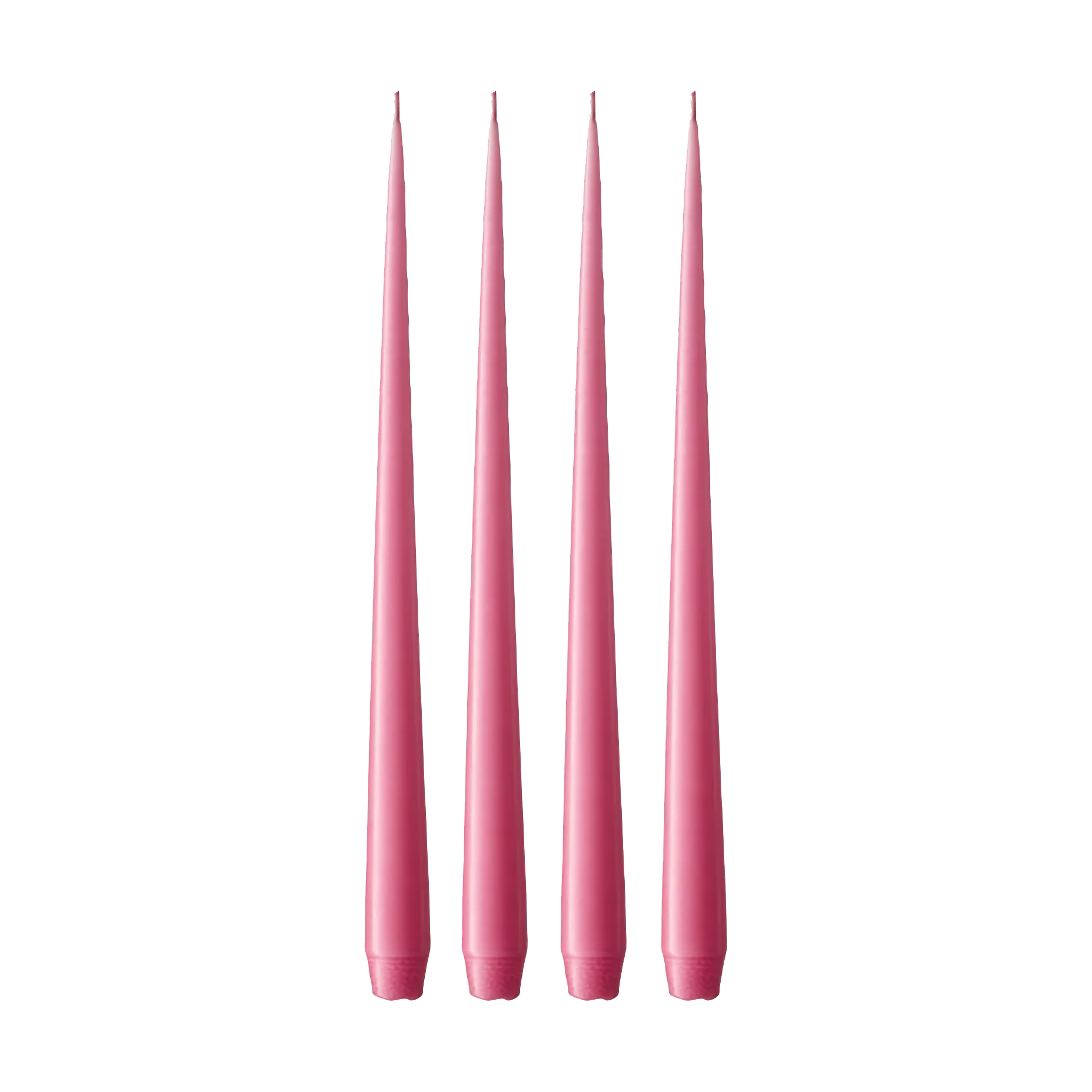 ester & erik κερί Συσκευασία 4 τεμαχίων ματ, Clear pink 41, 42 cm ester & erik