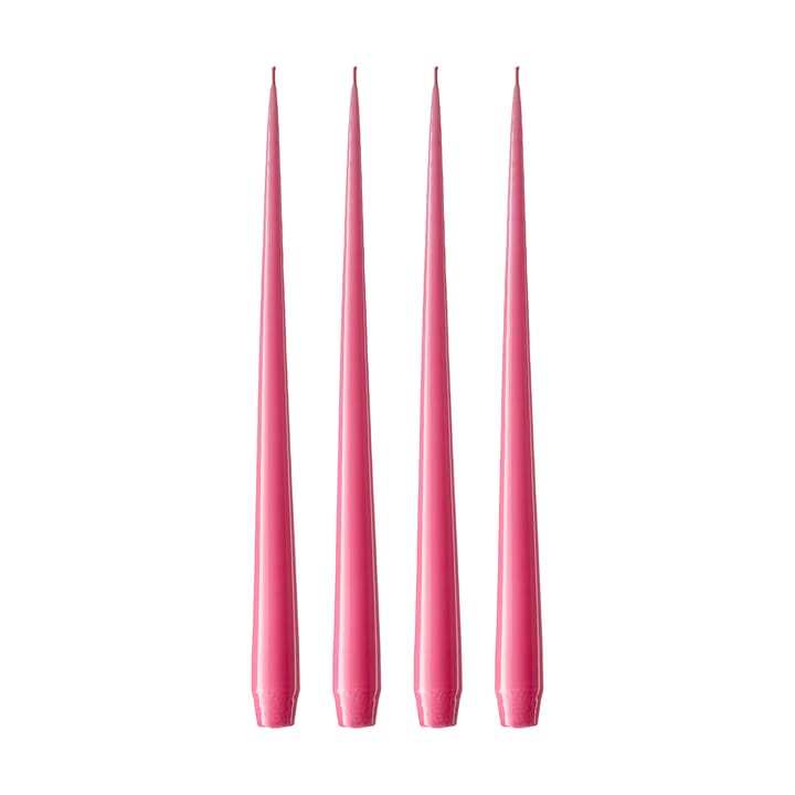 ester & erik κερί Συσκευασία 4 τεμαχίων λακαρισμένο - Clear pink 41, 42 cm - Ester & erik