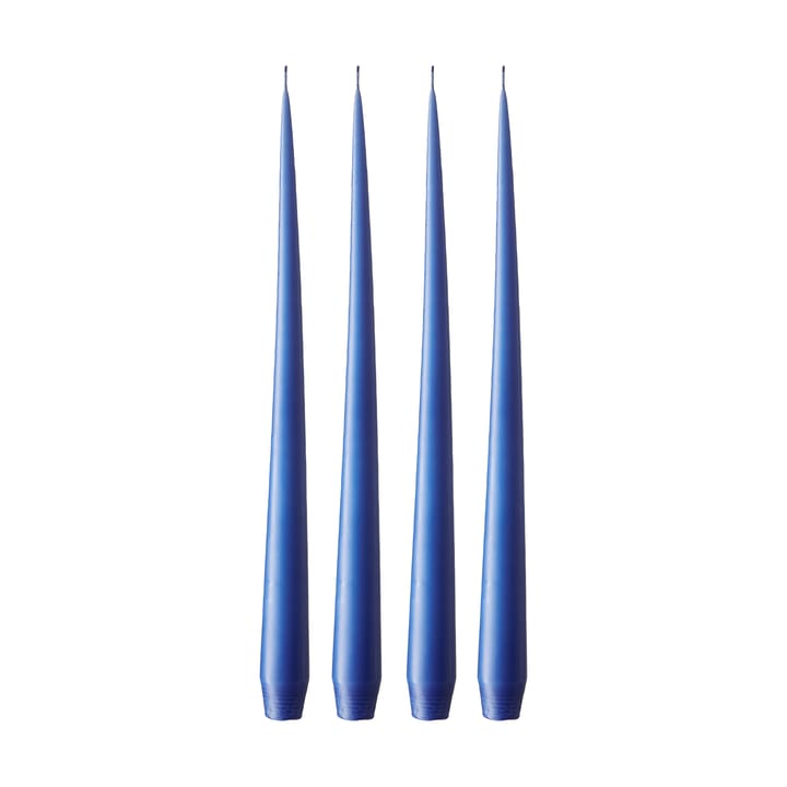 ester & erik κερί Συσκευασία 4 τεμαχίων ματ - Cornflower 48, 42 cm - Ester & erik