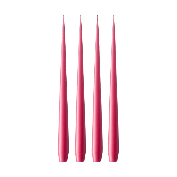ester & erik κερί Συσκευασία 4 τεμαχίων ματ - Deep pink 41/2, 32 cm - Ester & erik