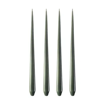 ester & erik κερί Συσκευασία 4 τεμαχίων λακαρισμένο - green soil, 32 cm - ester & erik