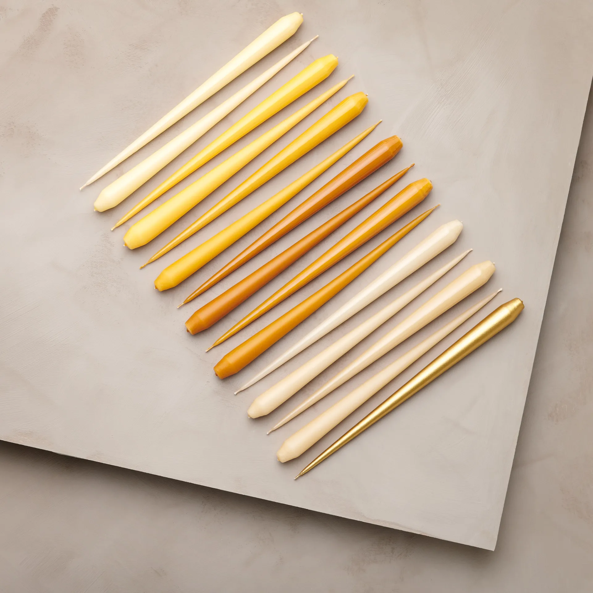 ester & erik κερί Συσκευασία 4 τεμαχίων ματ, honey balm, 32 cm ester & erik