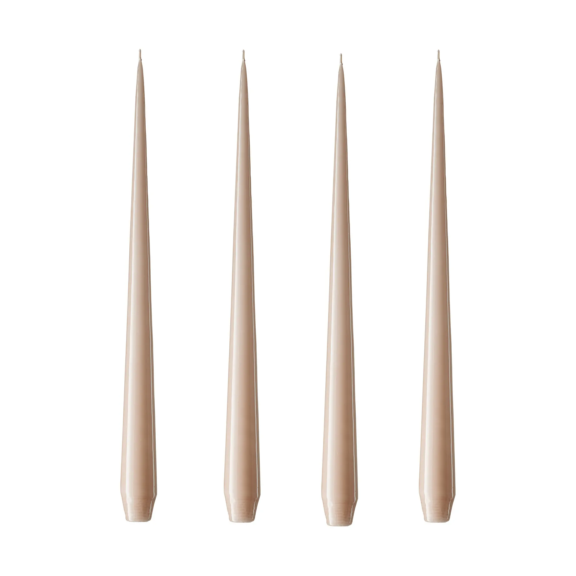 ester & erik κερί Συσκευασία 4 τεμαχίων λακαρισμένο, ice latte, 32 cm ester & erik