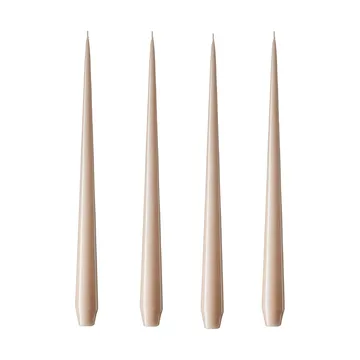 ester & erik κερί Συσκευασία 4 τεμαχίων λακαρισμένο - ice latte, 32 cm - ester & erik