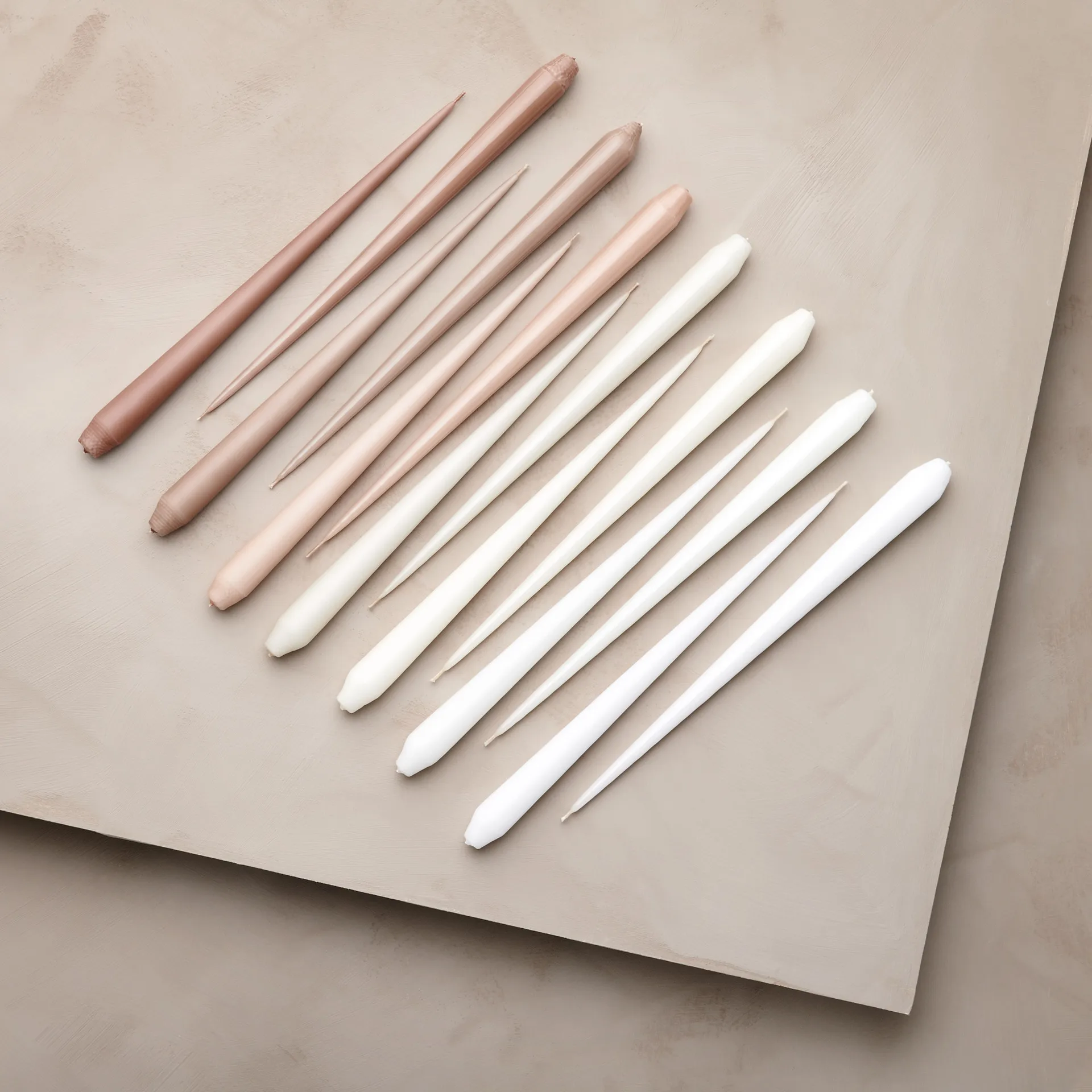 ester & erik κερί Συσκευασία 4 τεμαχίων ματ, ivory, 32 cm ester & erik