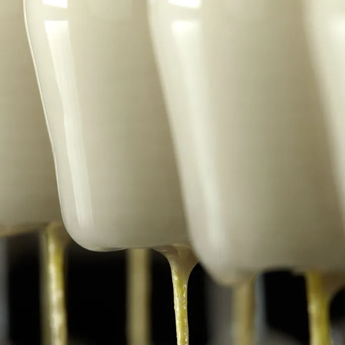 ester & erik κερί Συσκευασία 4 τεμαχίων λακαρισμένο, ivory, 32 cm ester & erik