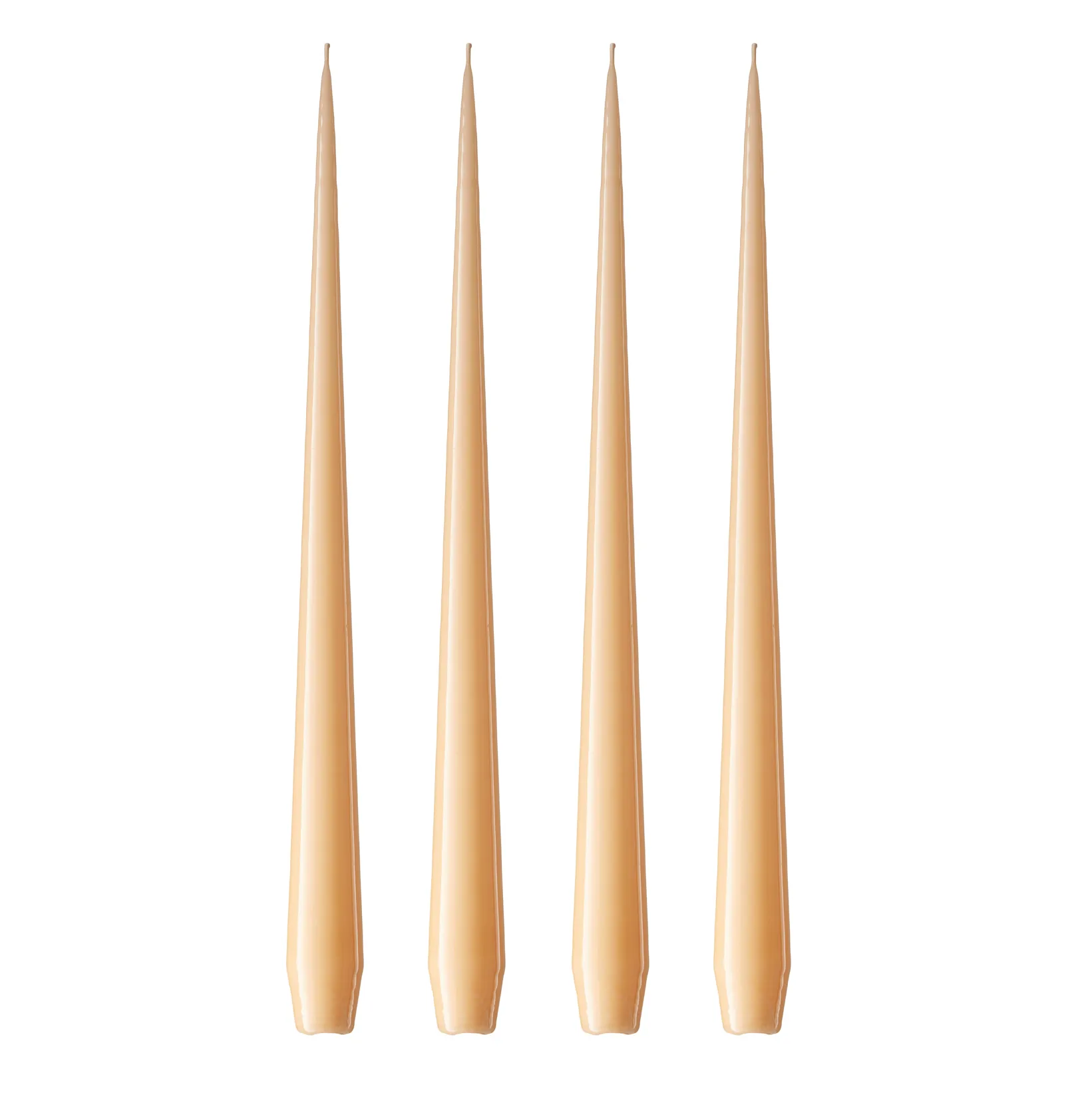 ester & erik κερί Συσκευασία 4 τεμαχίων λακαρισμένο, Melon sorbet 19-0, 42 cm ester & erik