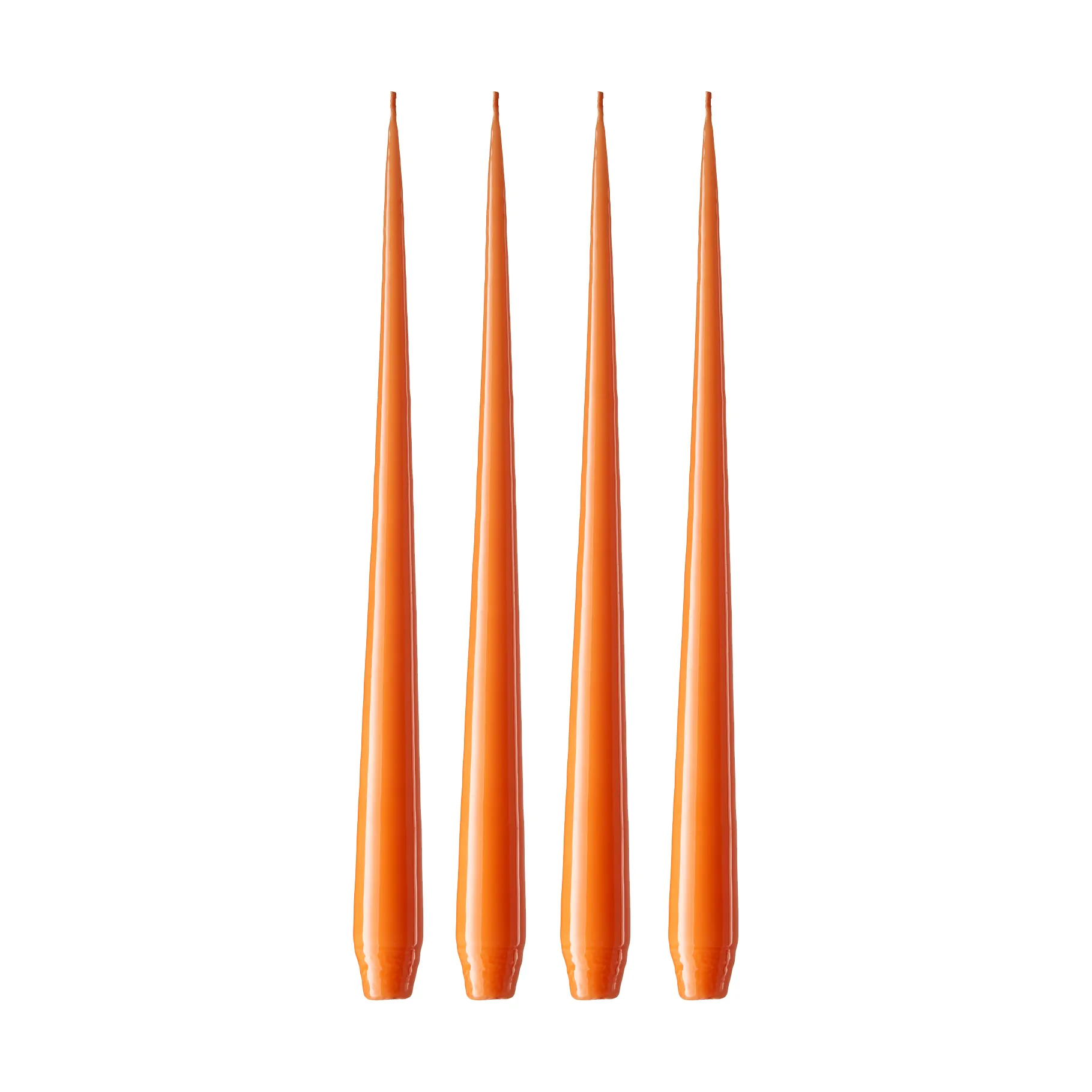 ester & erik κερί Συσκευασία 4 τεμαχίων λακαρισμένο, Mild orange 16, 32 cm ester & erik