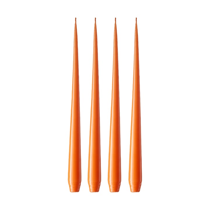 ester & erik κερί Συσκευασία 4 τεμαχίων λακαρισμένο - Mild orange 16, 32 cm - Ester & erik