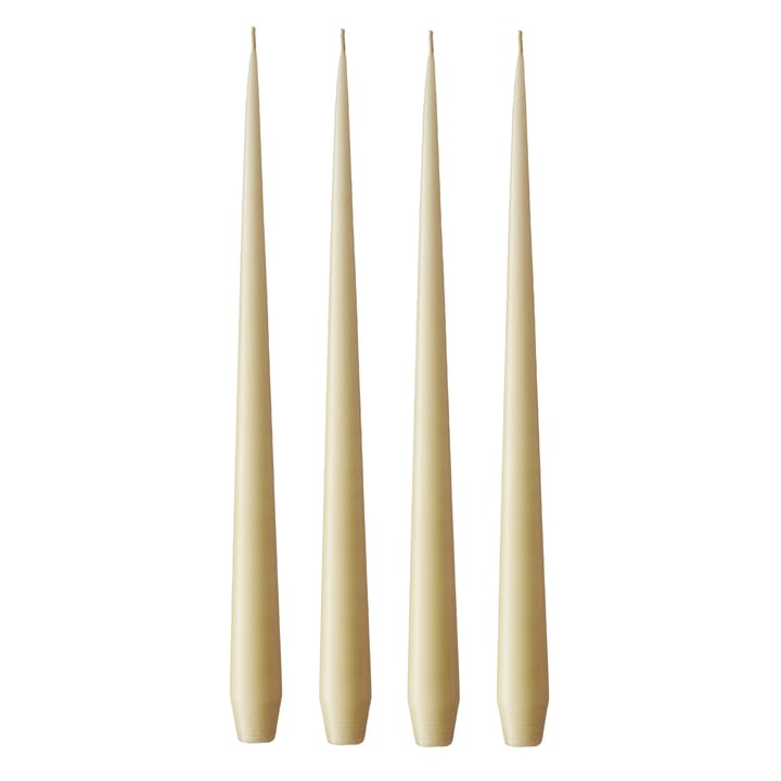 ester & erik κερί Συσκευασία 4 τεμαχίων ματ - Pale ginger 14, 32 cm - Ester & erik