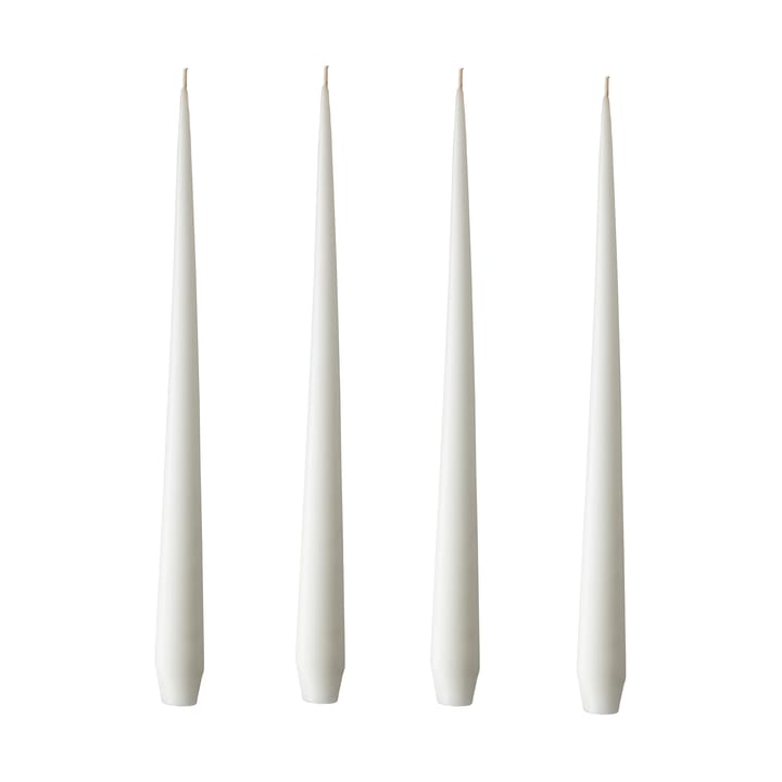 ester & erik κερί Συσκευασία 4 τεμαχίων ματ - pure white, 32 cm - Ester & erik