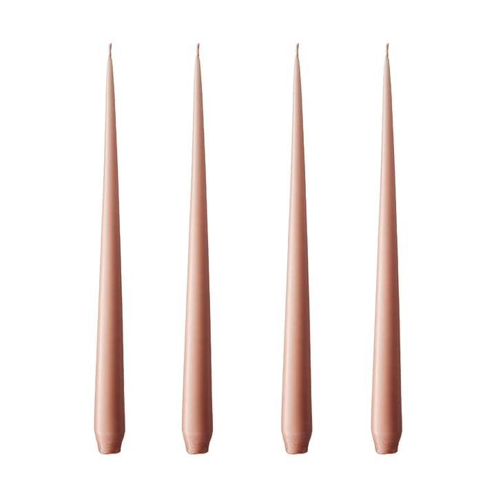 ester & erik κερί Συσκευασία 4 τεμαχίων ματ - rosy caramel, 32 cm - Ester & erik