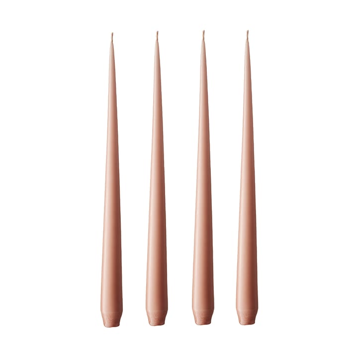ester & erik κερί Συσκευασία 4 τεμαχίων ματ - rosy caramel, 42 cm - Ester & erik