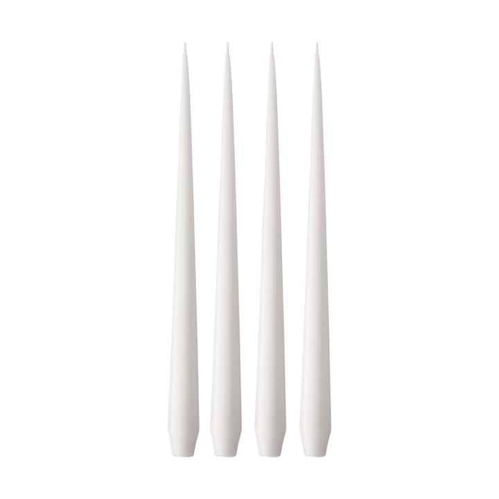 ester & erik κερί Συσκευασία 4 τεμαχίων ματ - White ash 21, 32 cm - Ester & erik
