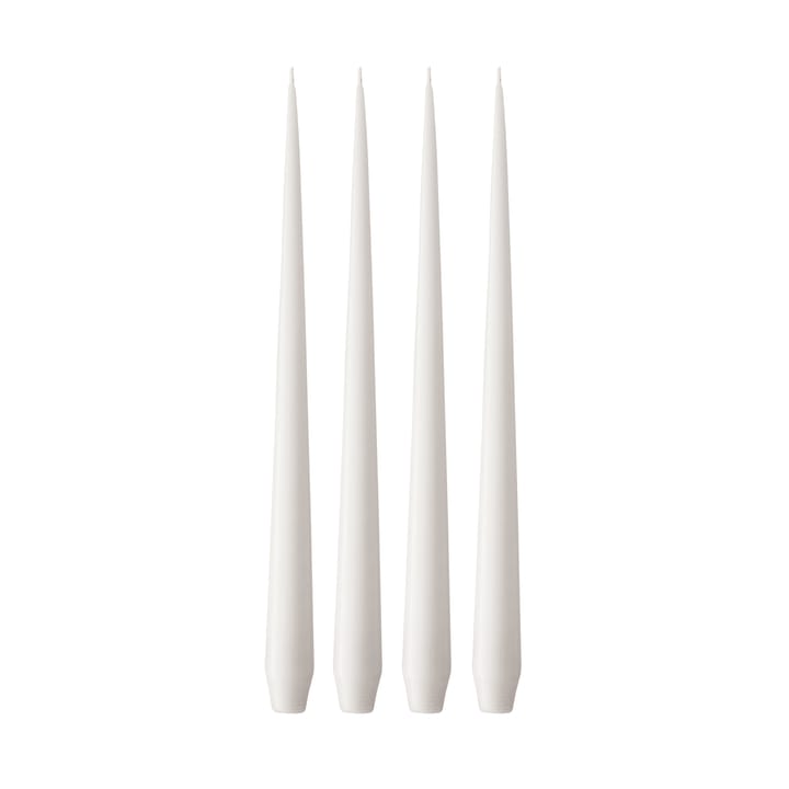 ester & erik κερί Συσκευασία 4 τεμαχίων ματ - White ash 21, 42 cm - Ester & erik