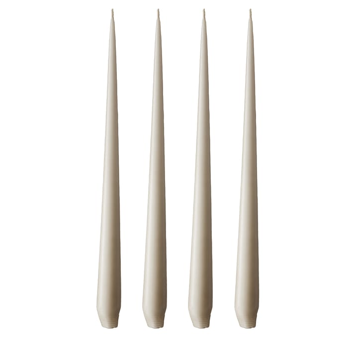 ester & erik κερί 42 cm Συσκευασία 4 τεμαχίων linen γκρι - Ματ - Ester & erik