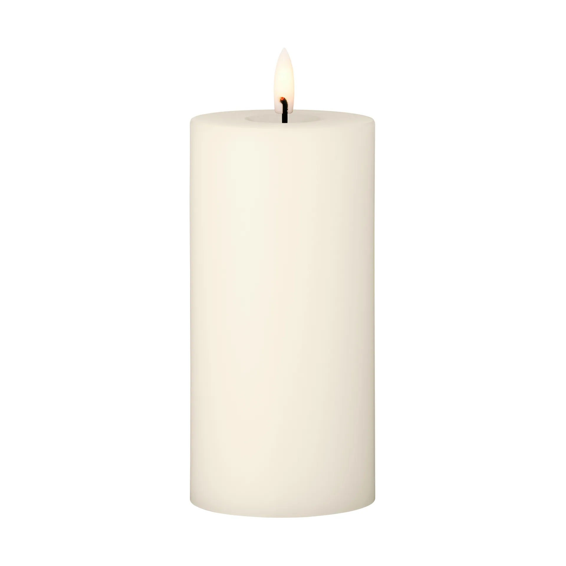 ester & erik κερί μπλοκ LED, 06 Ivory, 15 cm ester & erik