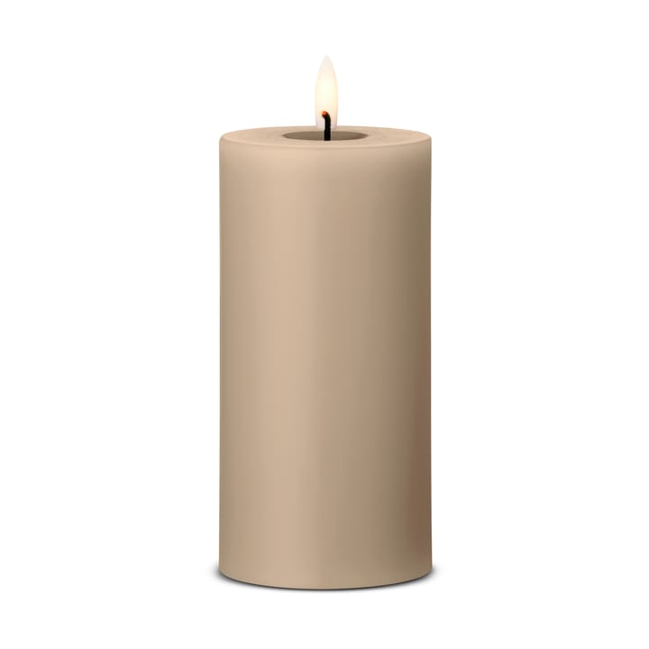 ester & erik κερί μπλοκ LED - 18 Nougat Note, 15 cm - Ester & erik