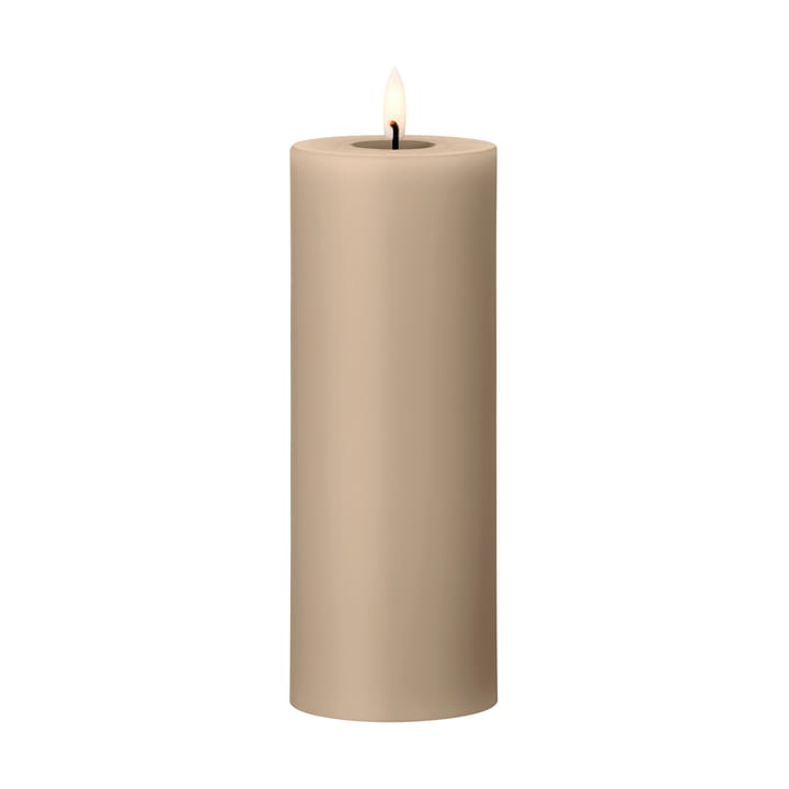 ester & erik κερί μπλοκ LED - 18 Nougat Note, 20 cm - Ester & erik