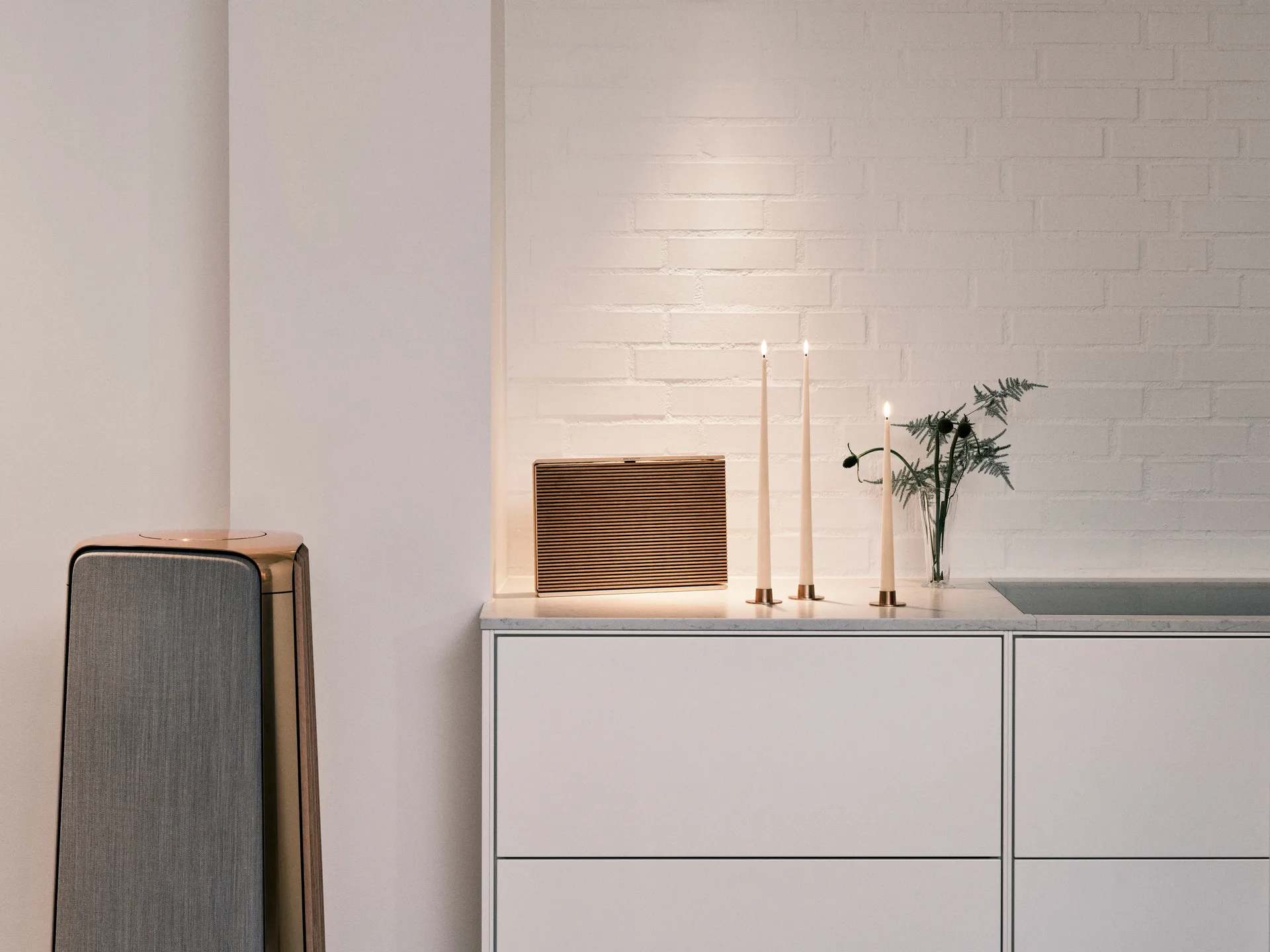 ester & erik κεριά LED συσκευασία 2 τεμαχίων, 11 Ice Latte, 40 cm ester & erik