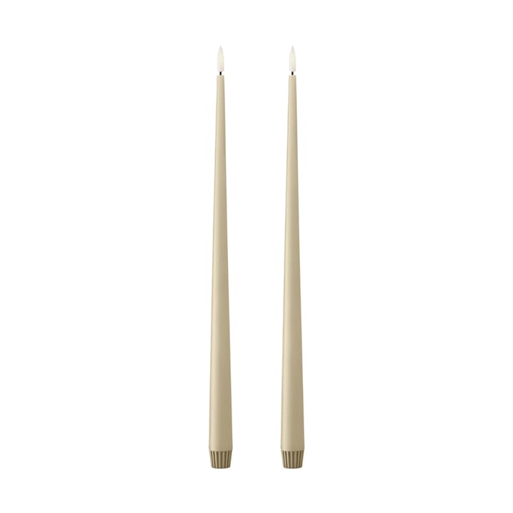 ester & erik κεριά LED συσκευασία 2 τεμαχίων - 14 Pale ginger, 40 cm - Ester & erik