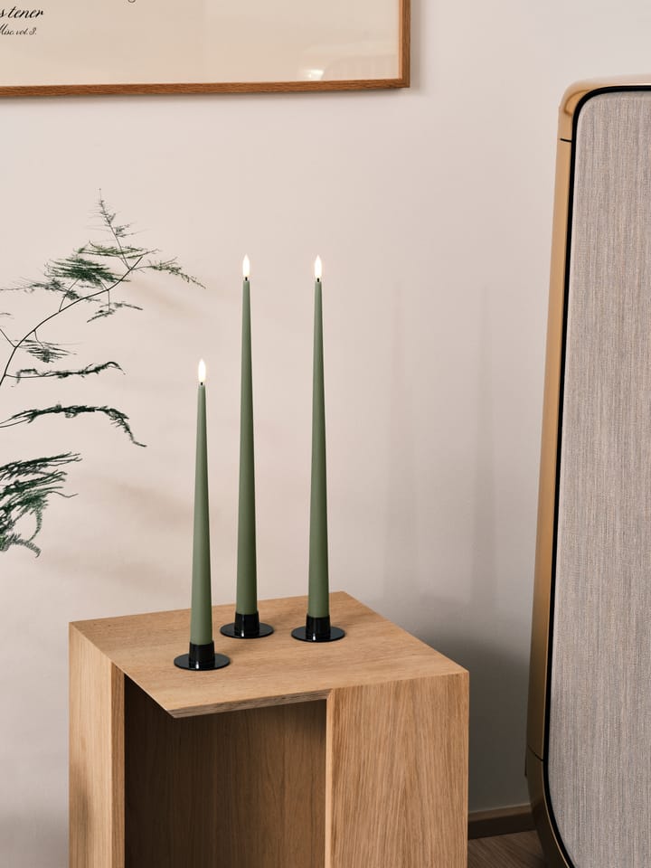 ester & erik κεριά LED συσκευασία 2 τεμαχίων, 70 Green Soil , 30 cm ester & erik
