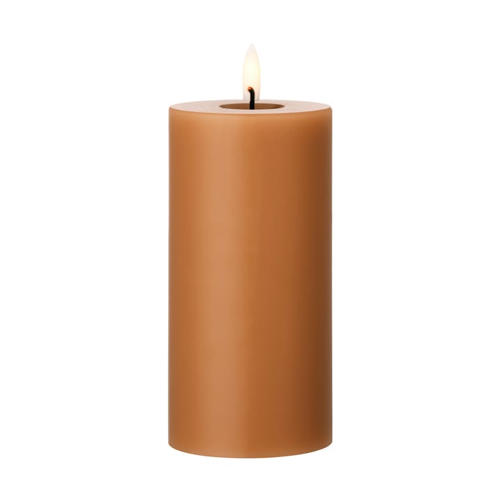 ester & erik κερί μπλοκ LED - 23 Raw Toffee, 15 cm - Ester & erik