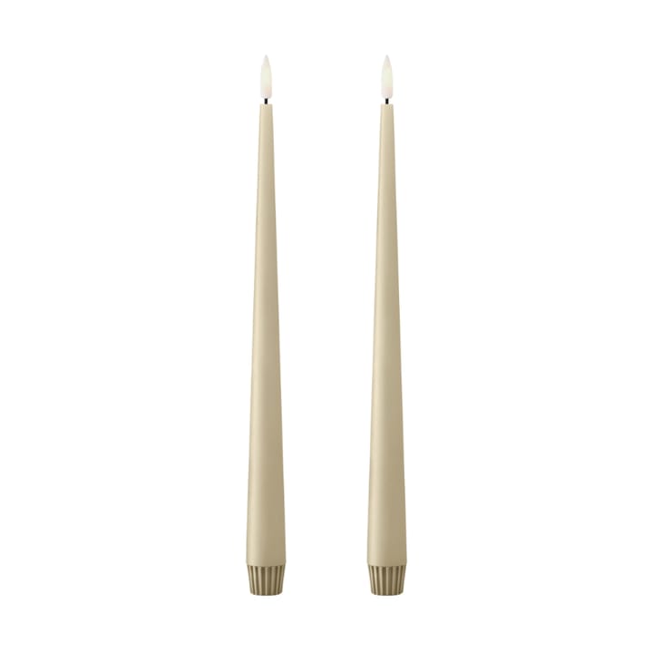 ester & erik κεριά LED 30 cm συσκευασία 2 τεμαχίων - 14 Pale ginger - Ester & erik