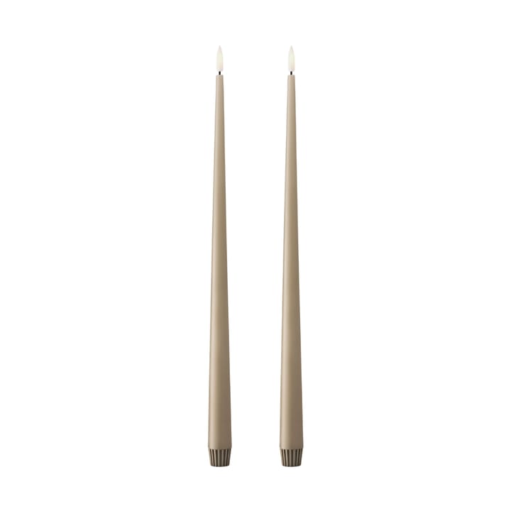 ester & erik κεριά LED 40 cm συσκευασία 2 τεμαχίων - 18 Nougat Note - Ester & erik