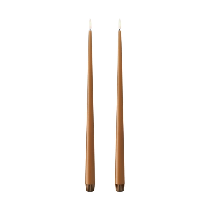 ester & erik κεριά LED 40 cm συσκευασία 2 τεμαχίων - 23 Raw Toffee - Ester & erik