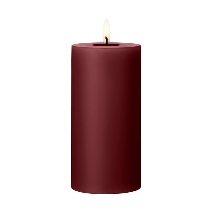ester & erik κερί μπλοκ LED - 44/2 Deep Wine, 15 cm - Ester & erik