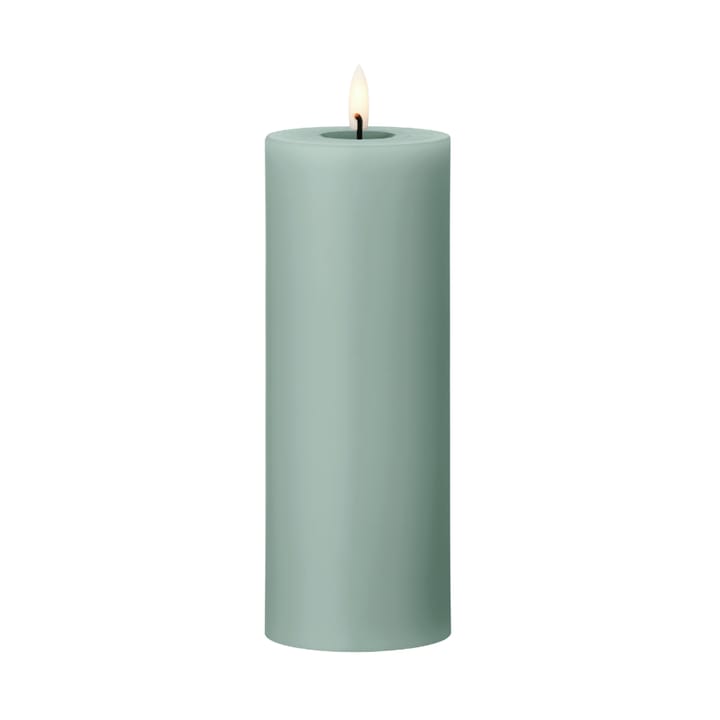 ester & erik κερί μπλοκ LED - 67 Jade stone, 20 cm - Ester & erik