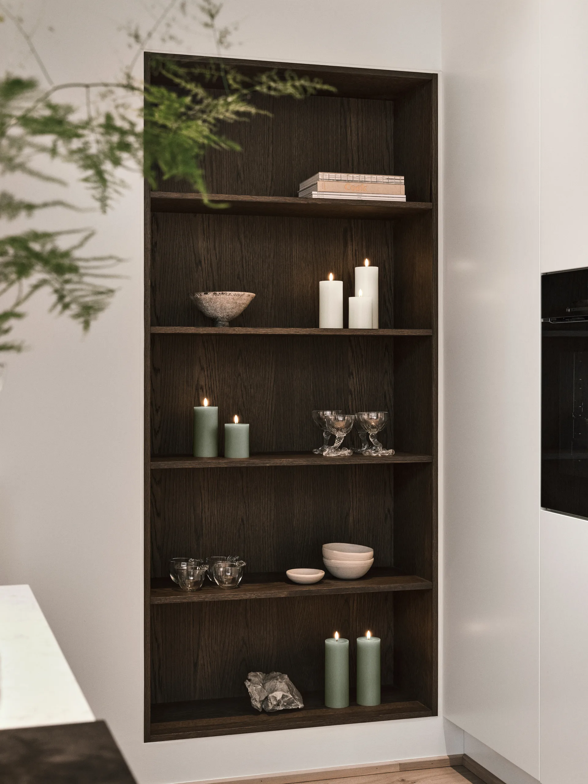 ester & erik κερί μπλοκ LED, 69 Artichoke, 20 cm ester & erik