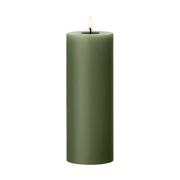 ester & erik κερί μπλοκ LED - 70 Green Soil, 20 cm - Ester & erik